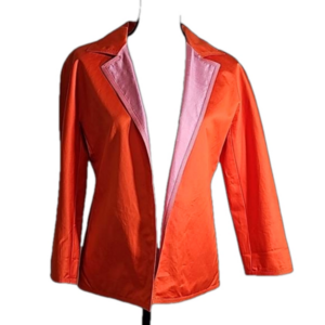 Charles Nolan Silk Reversible Jacket